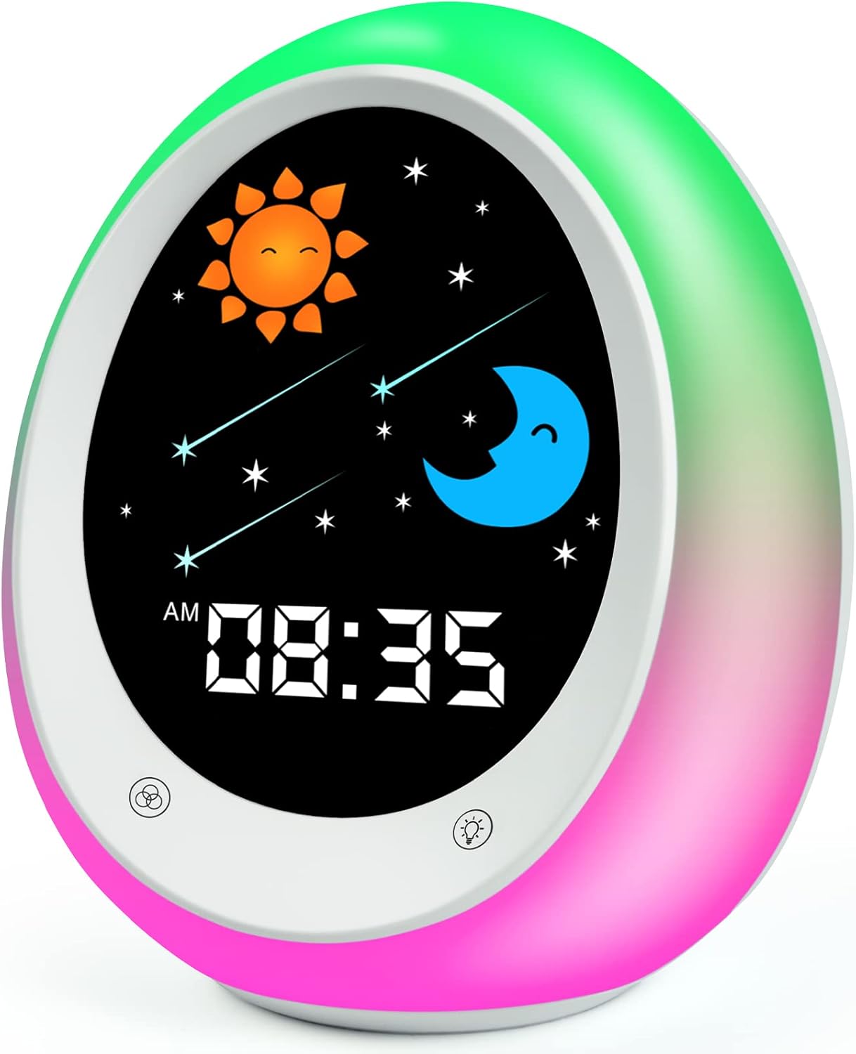 FiveHome Sleep Training Clock for Toddlers, Kids Alarm Clock with Sleep