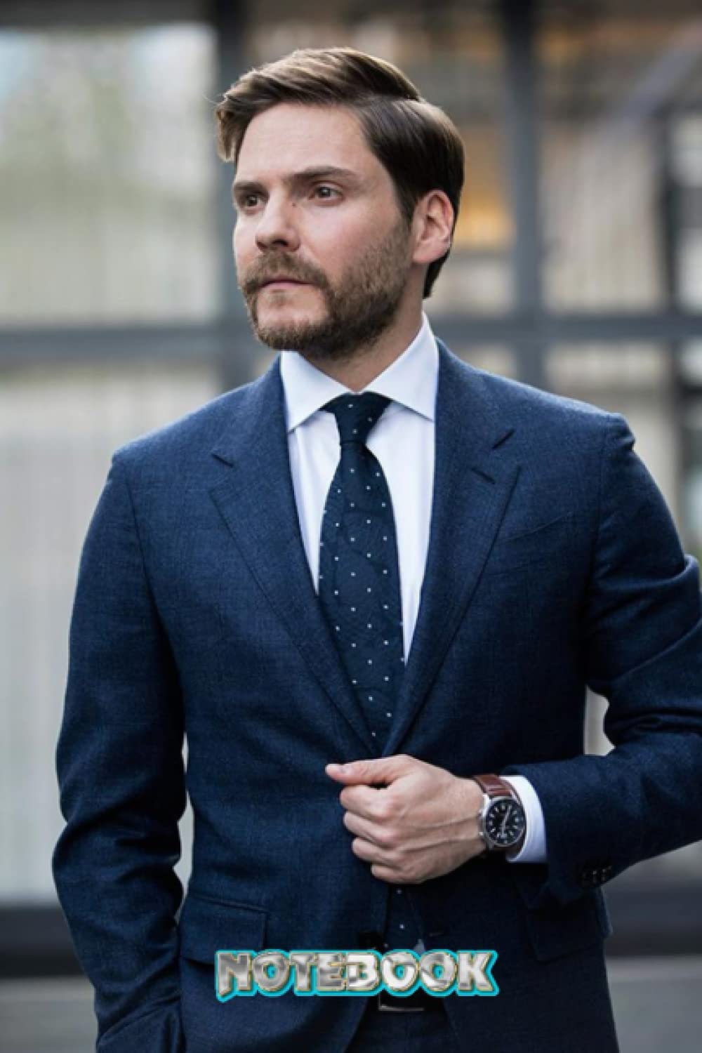Notebook : Daniel Bruhl Lined Notebook (Journal,Diary) Weekly Productivity Planner College Ruled 6x9 100 Pages #475