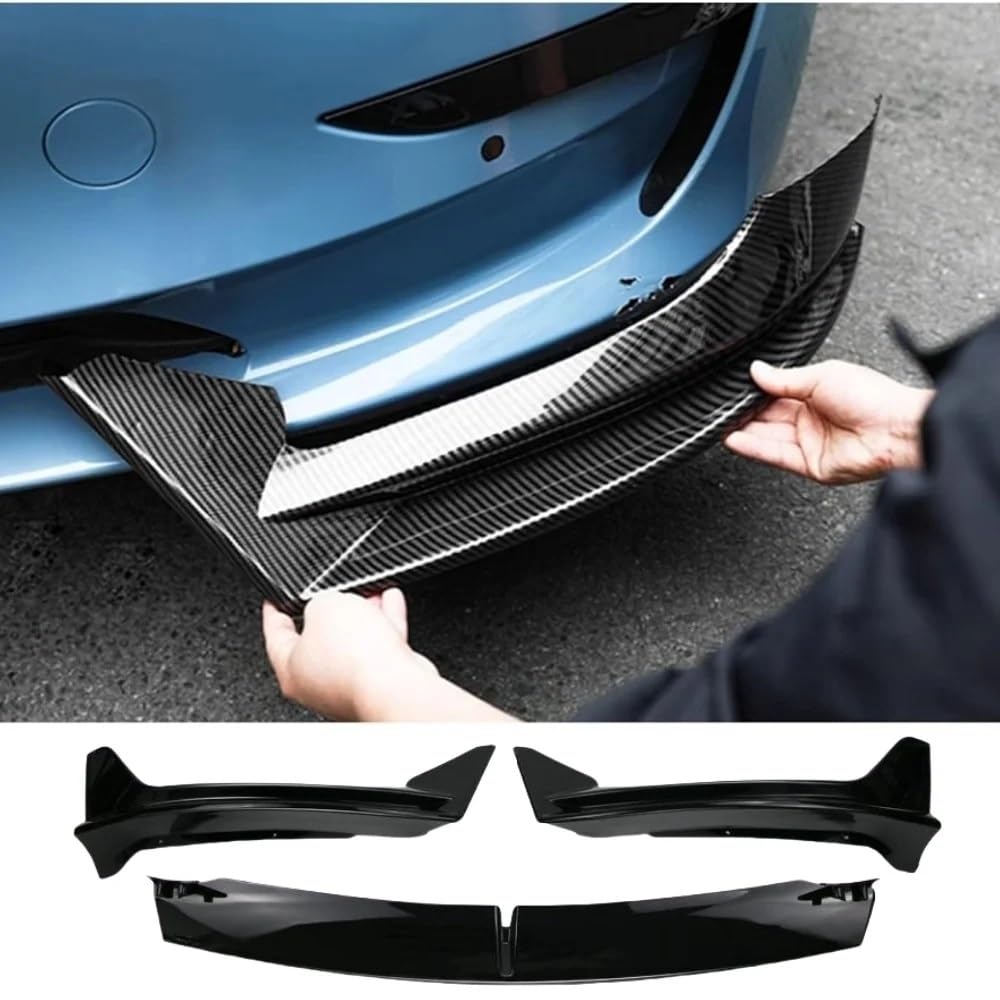 Uniwersalny spoiler Do Tesla Model 3 Y Sedan Body | 2017-2024 Przedni Dokładka przedniego zderzaka