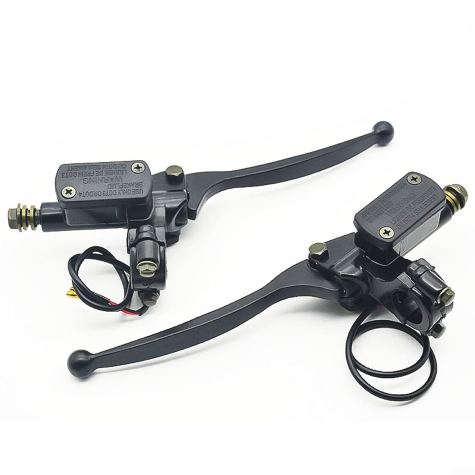 Cilindro del freno principale, pompa del freno per bicicletta elettrica, cilindro universale, accessorio per impugnatura idraulica (8 mm sinistra)