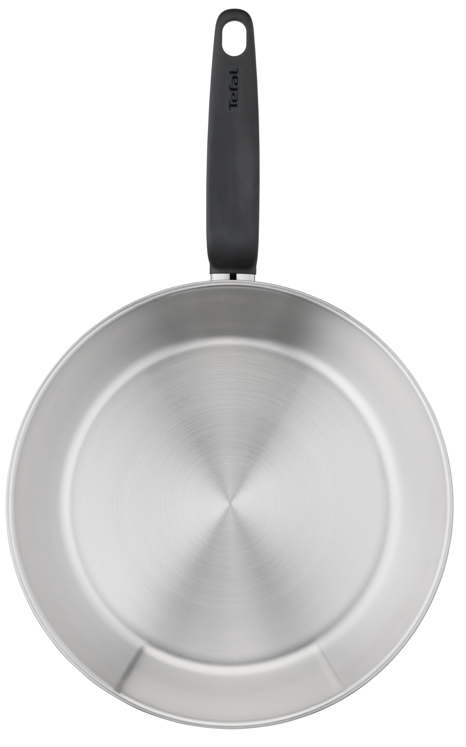 Tefal Patelnia Primary bez powłoki - gruba podstawa - 30 cm - stal