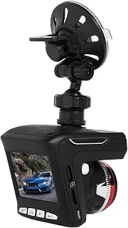 Detector De Radar For Coche 3 En 1, Cámara De Salpicadero, Grabadora De Vídeo, Rastreador GPS, 2,4 "TFT FD 1080P, Tacógrafo, Dispositivo De Advertencia De Tráfico