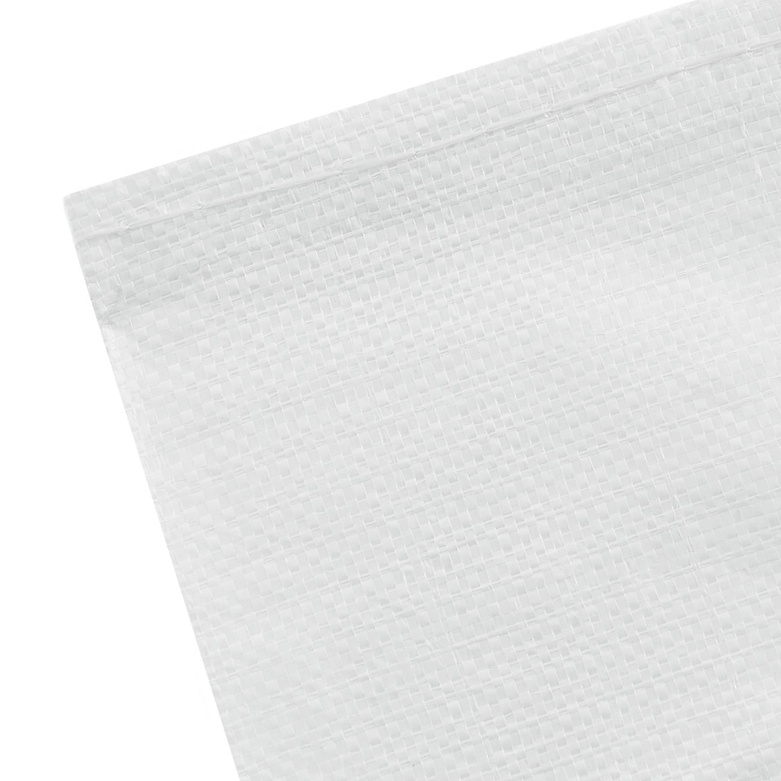 vidaXL Sacos tejidos 250 piezas blanco 40 x 60 cm PP moderno resistente a la intemperie bolsas de tela para almacenamiento al aire libre, prácticos accesorios de jardín, soluciones domésticas