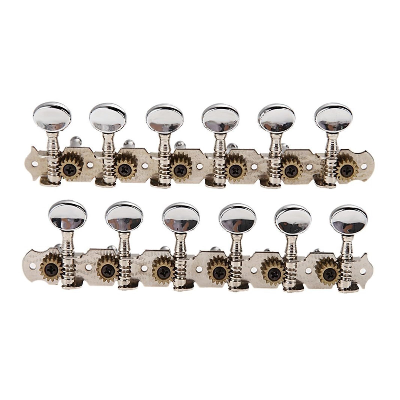 Guitare 6 Joint 12 Cordes Tête Électrolytique Tuner Tuner Tuner