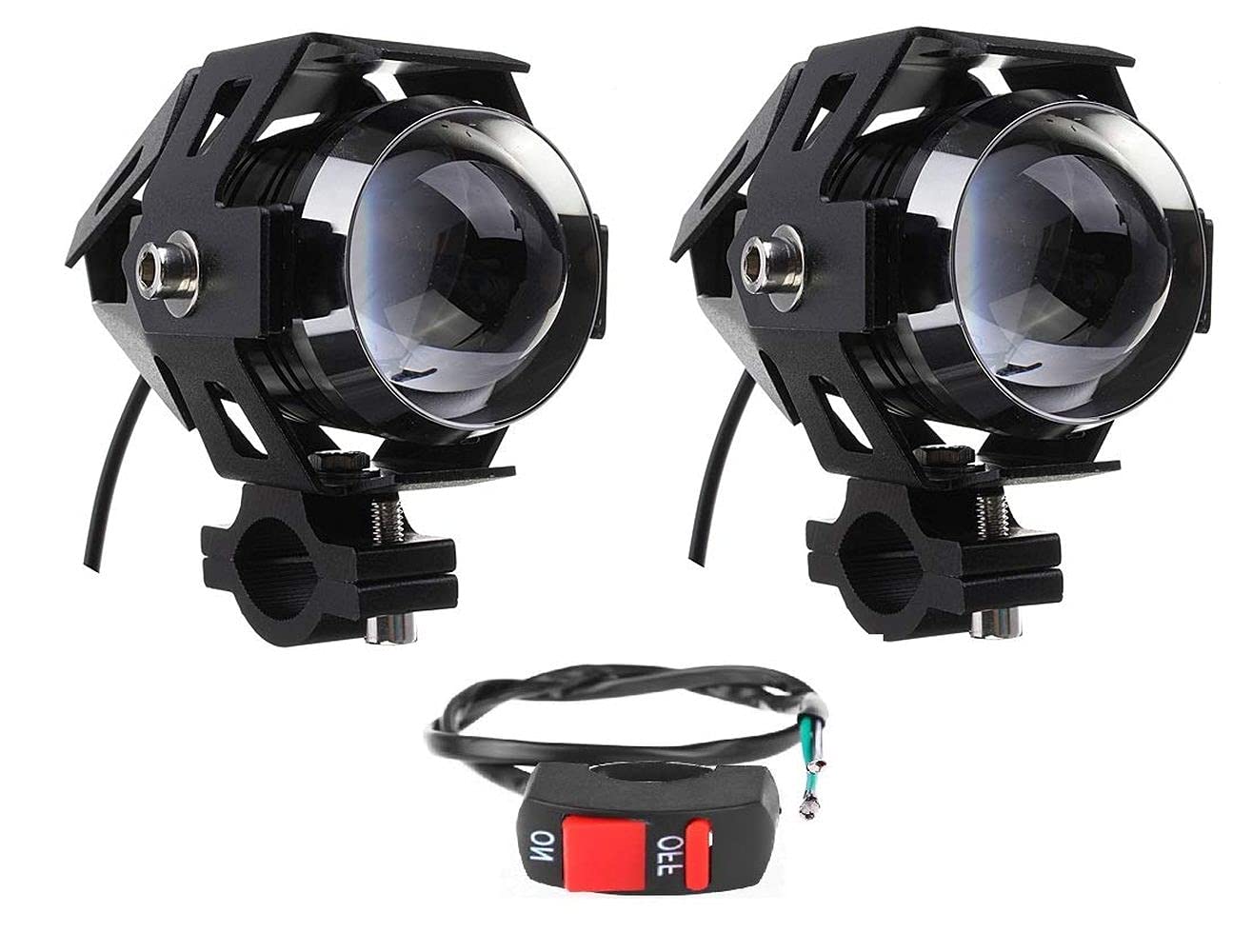 AOW Fog LED Light For Bajaj Pulsar 150 With On Off Switch-image-48