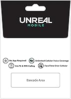 Vista 2 de UNREAL Mobile 3 meses 3GB/mes $45 Kit de tarjeta SIM prepago 3 en 1