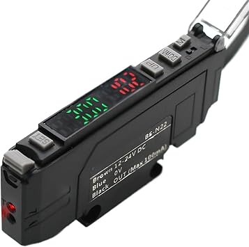 BS-N22 NPN PNP Optical Fiber Amplifier Sensor Photoelectric Switch Optic Transparent NO NC Adjustable High SensitivityPlus FRS-310-Z,BS-P22