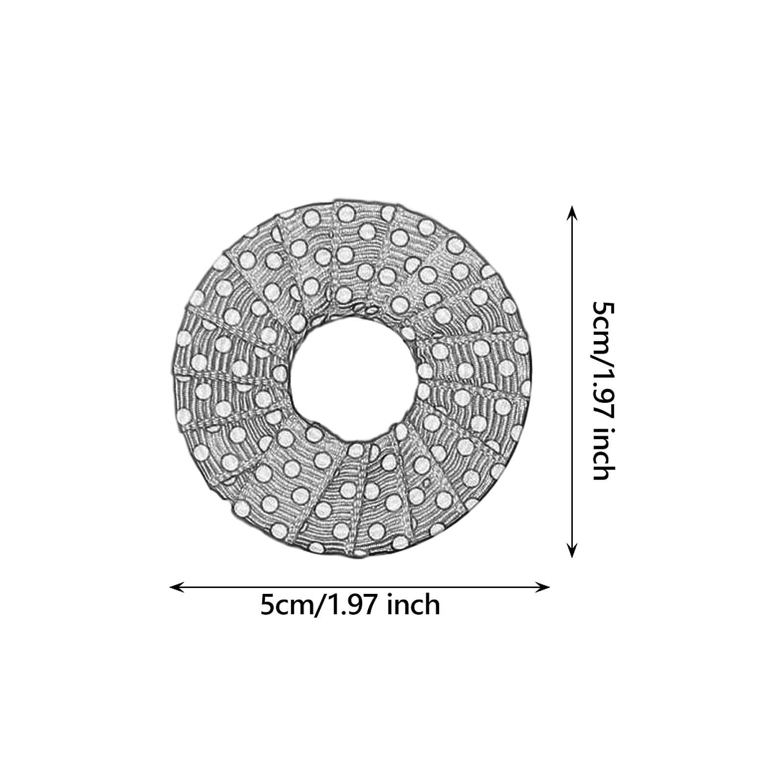 Qianly 4 Stück Mustergewichte, Nähgewichte, Nähzubehör, Rund, Geschenk, Mehrfarbig, Bastelstoffgewicht Zum Ritzen, Quilten, Drucken, Style B