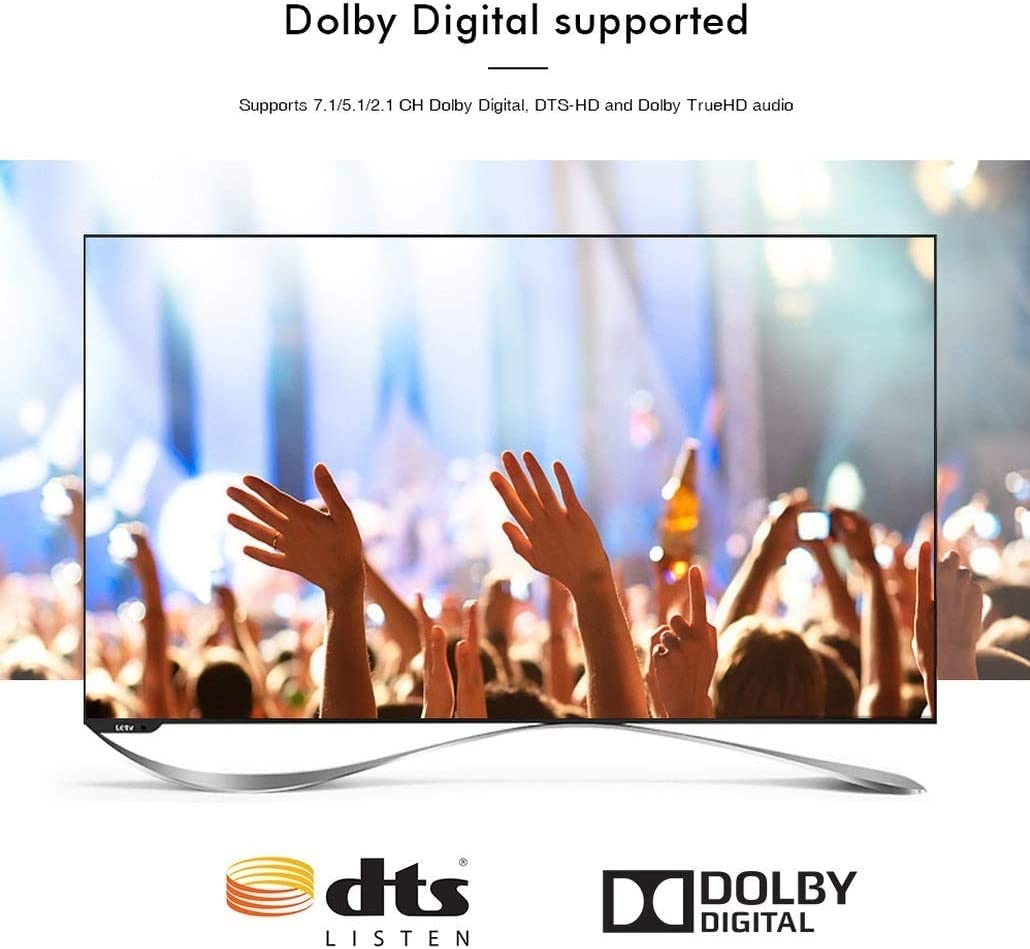Premium Cord HDMI 2.0 Répartiteur 1-8 connecteurs 4K x 2K / 60Hz Full HD 3D Noir