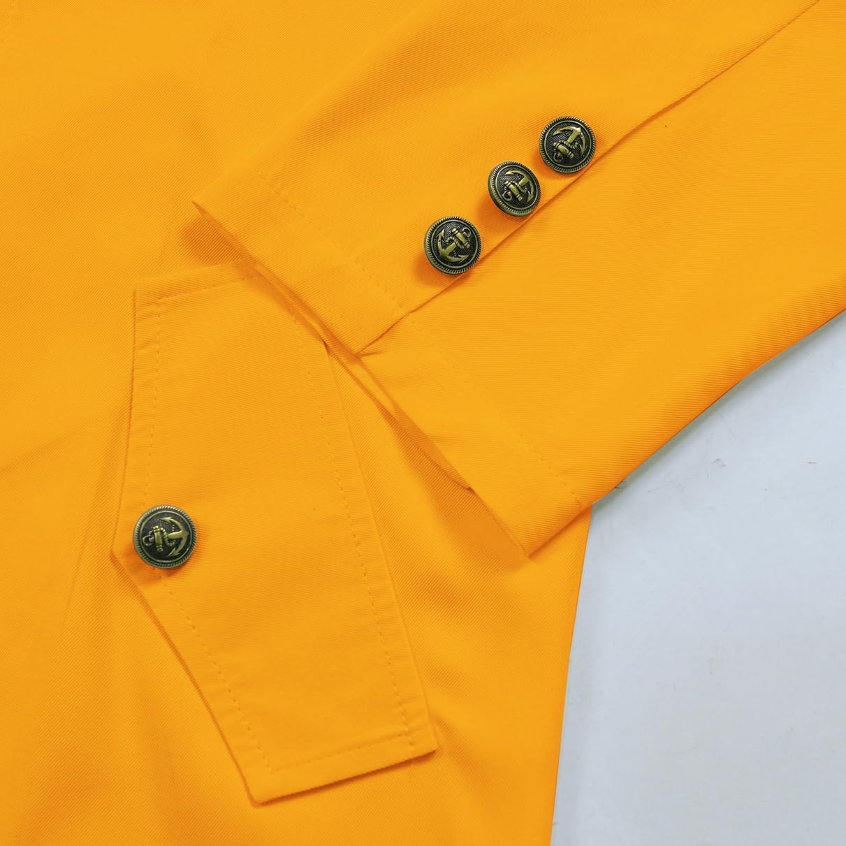 MOFOVELY Mens Pirate Coat Steampunk Jacket Tailcoat Renaissance Jacket Halloween Hatter Costume