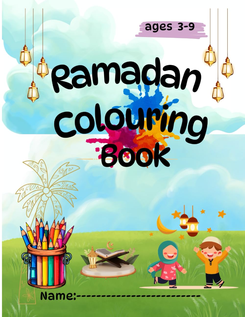Ramadan Coloring Book