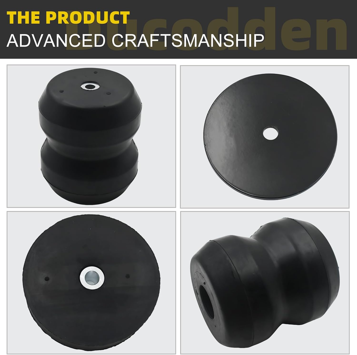 Upgraded 2PCS Rubber Bump Stops Kit Compatible with 2019-2025 Chevy Silverado 1500 GMC Sierra 1500 2WD 4WD Pickup Trucks, Replaces OE# GMRS15, Suspension Upgrade Kit
