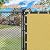 KANAGAWA 6ft x 50ft Privacy Screen Fence, 90% Blockage Heavy Duty 175 GSM Fencing Mesh Net Cover for Outdoor Wall Garden Yard Backyard 80 Cable Zip Ties Included Sand
