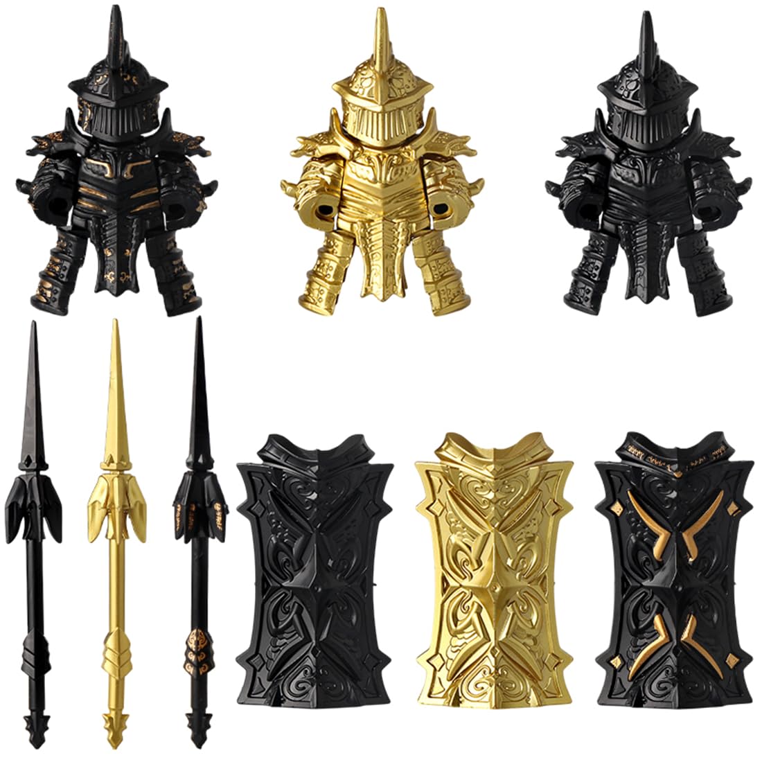 Amazon.com: GoAssemb Medieval Knight Weapons Accessories Building