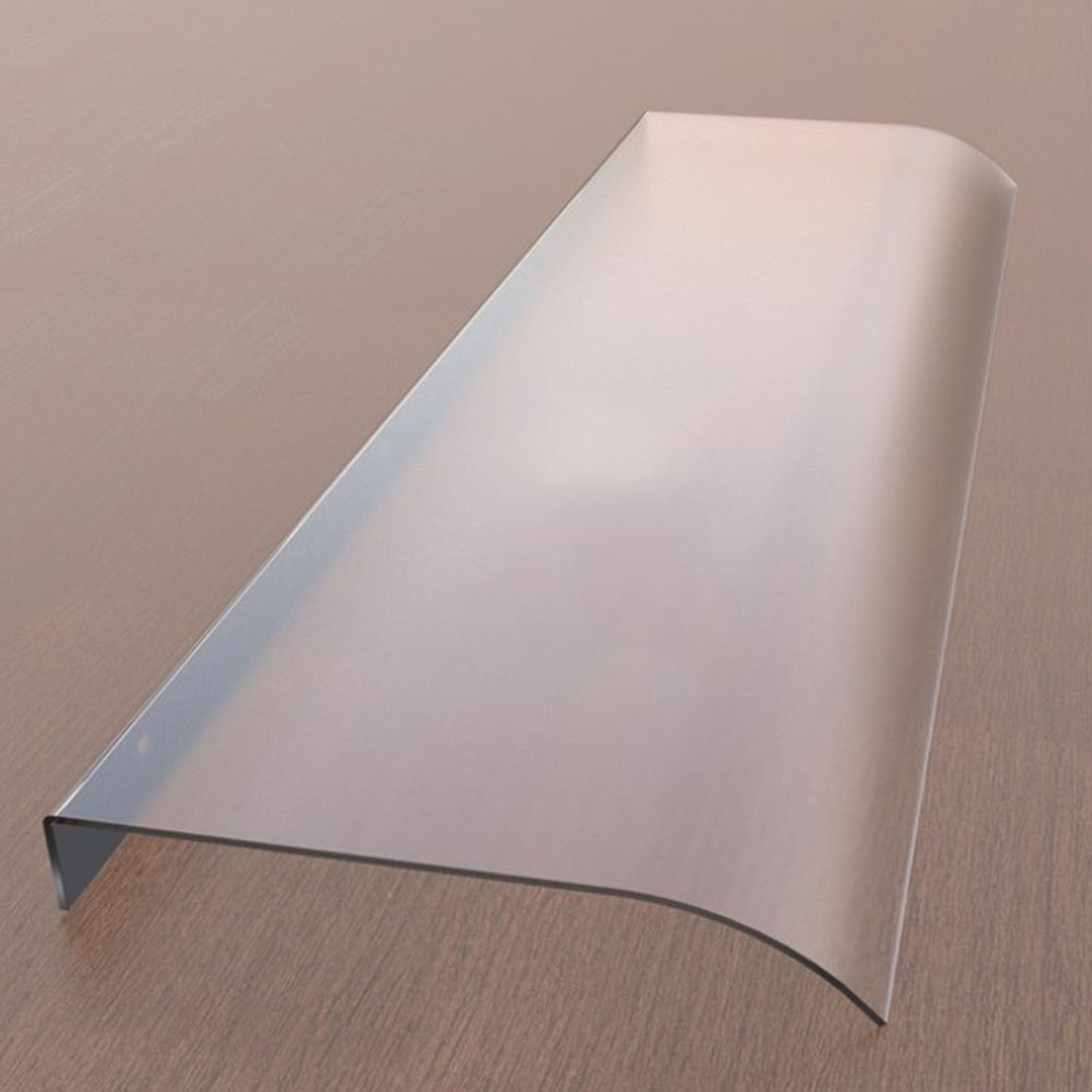CZYZMDD 40500CM Door Canopy Awning Frosted Polycarbonate Protection for Front & Windows Sunshade Rain Cover Durable Outdoor Shelter Stylish Entrance Overhang