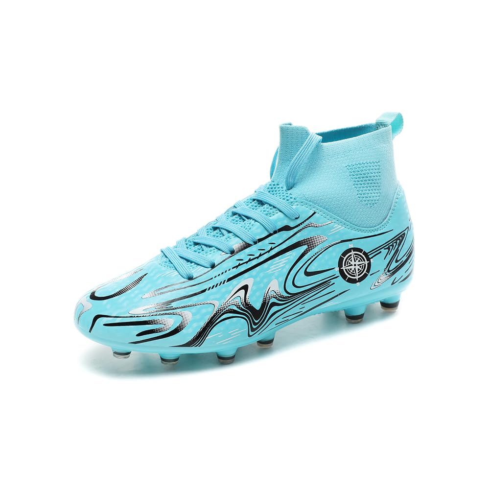 サッカー・フットサル シューズ 白/黒 スパイクタイプ Amazon | [ZKGK] サッカースパイク メンズ サッカーシューズ