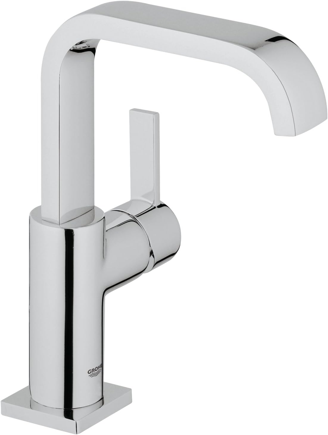 Grohe 32760000 Allure Single-Handle Pillar Tap High Body for Free-Standing Washbasins - chrome
