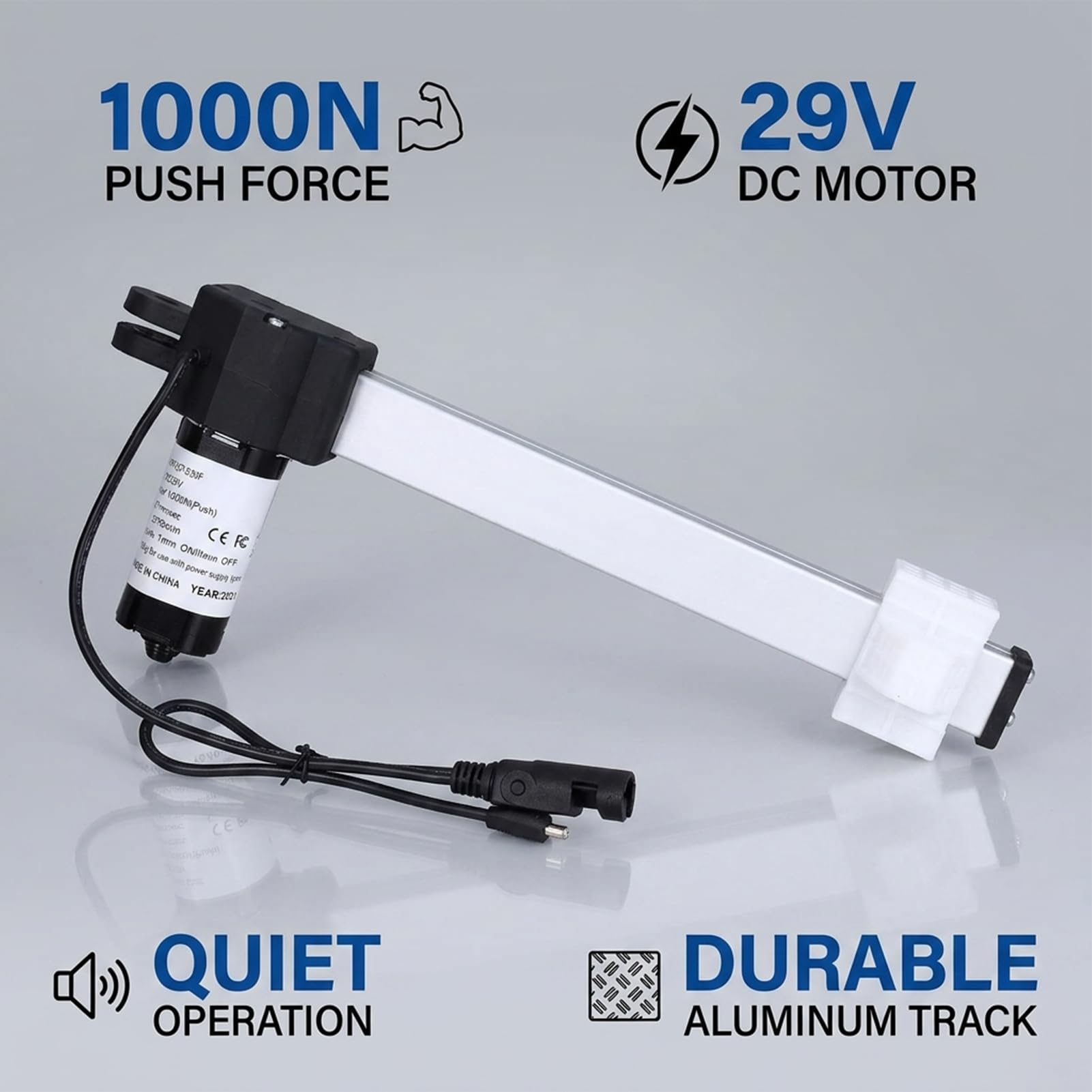 Elektrischer Motorantrieb für Liegesessel, 230 mm/9 Zoll DC 29 V Sofasesselmotor für elektrisches Bett, elektrisches Sofa, Ersatzkit für elektrischen Liegesessel mit Hebefunktion