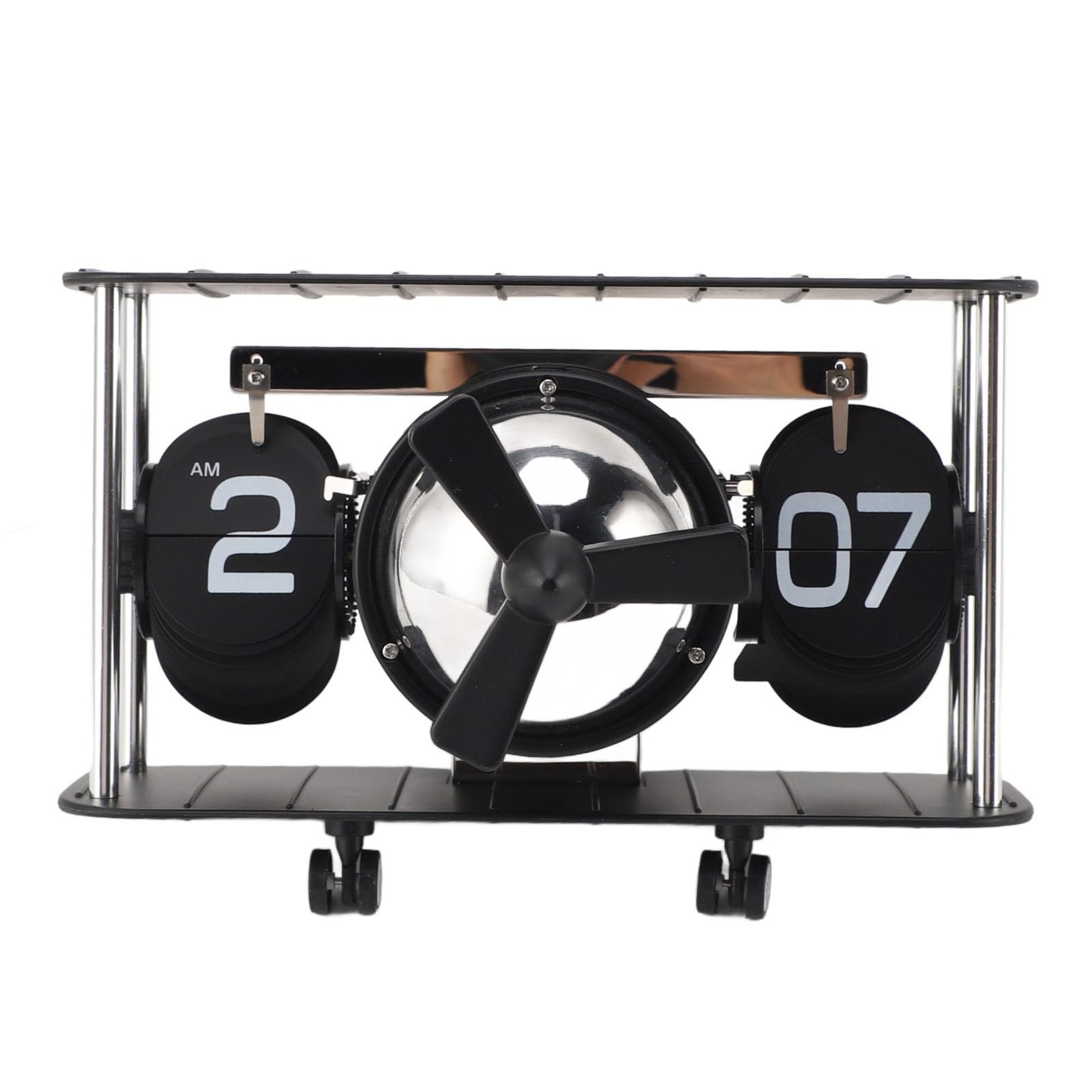 VGEBY Orologio Aereo Flip con Funzione di Temporizzazione (BLACK)