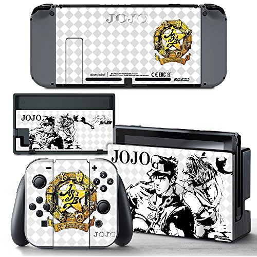 Ci Yu Online Vinyl Skin Ns Jojo S Bizarre Adventure White Sticker Decal Cover For Nintendo Switch Console And Joy Con Controllers Buy Online In Bermuda At Bermuda Desertcart Com Productid