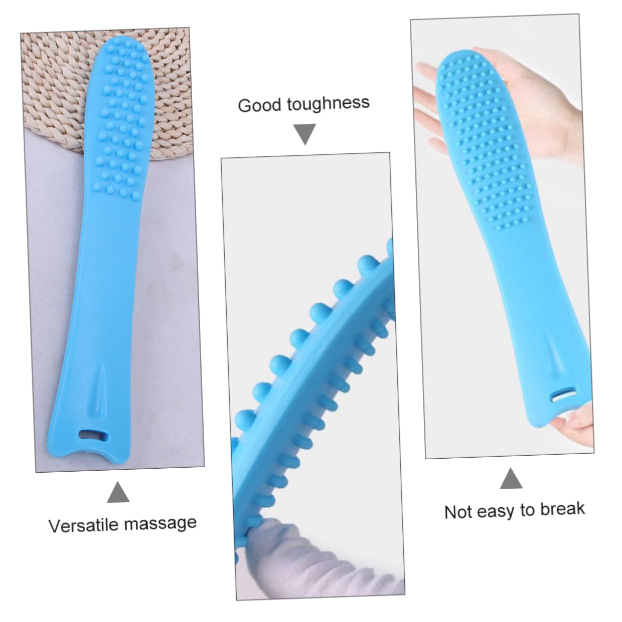 FOMIYES Hand Roller Massager for Guasha Massage Stick Body Massager Manual Massager Tool Neck Massager Back Massage Hammer