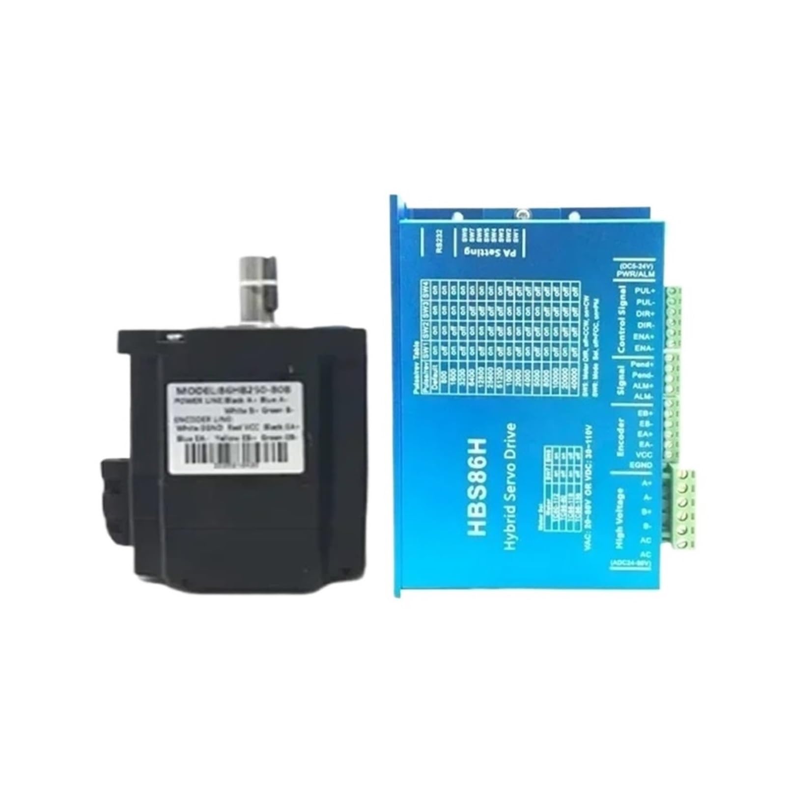 Moteur pas à pas boucle fermée Nema34 12Nm haute précision industrielle