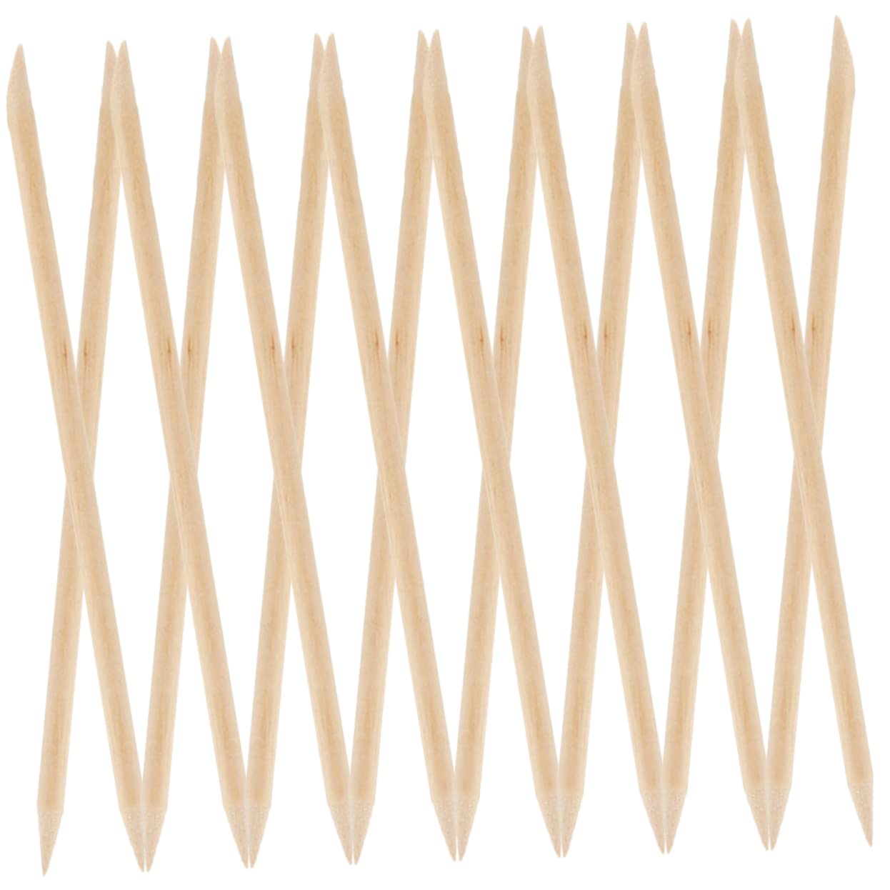 Gogogmee Nail Sticks for Nails Cuticle Pusher Tools Manicure Supplies Wooden Stick Cleaners