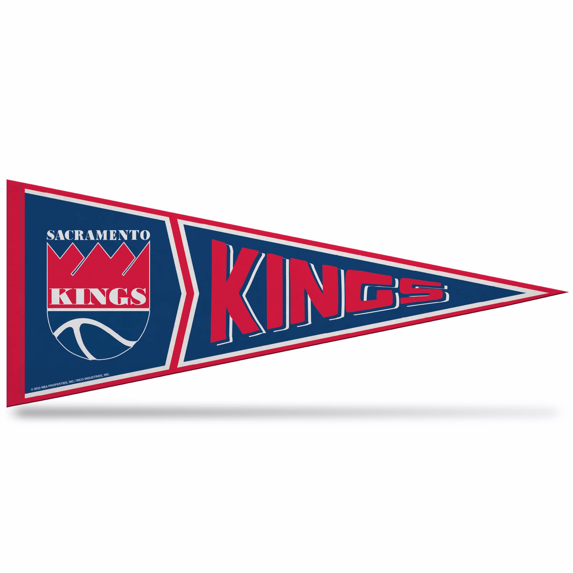Rico Industries NBA Basketball 12" x 30" Felt Wall Décor Pennant - Great for Home/Bed Room/Man Cave Décor