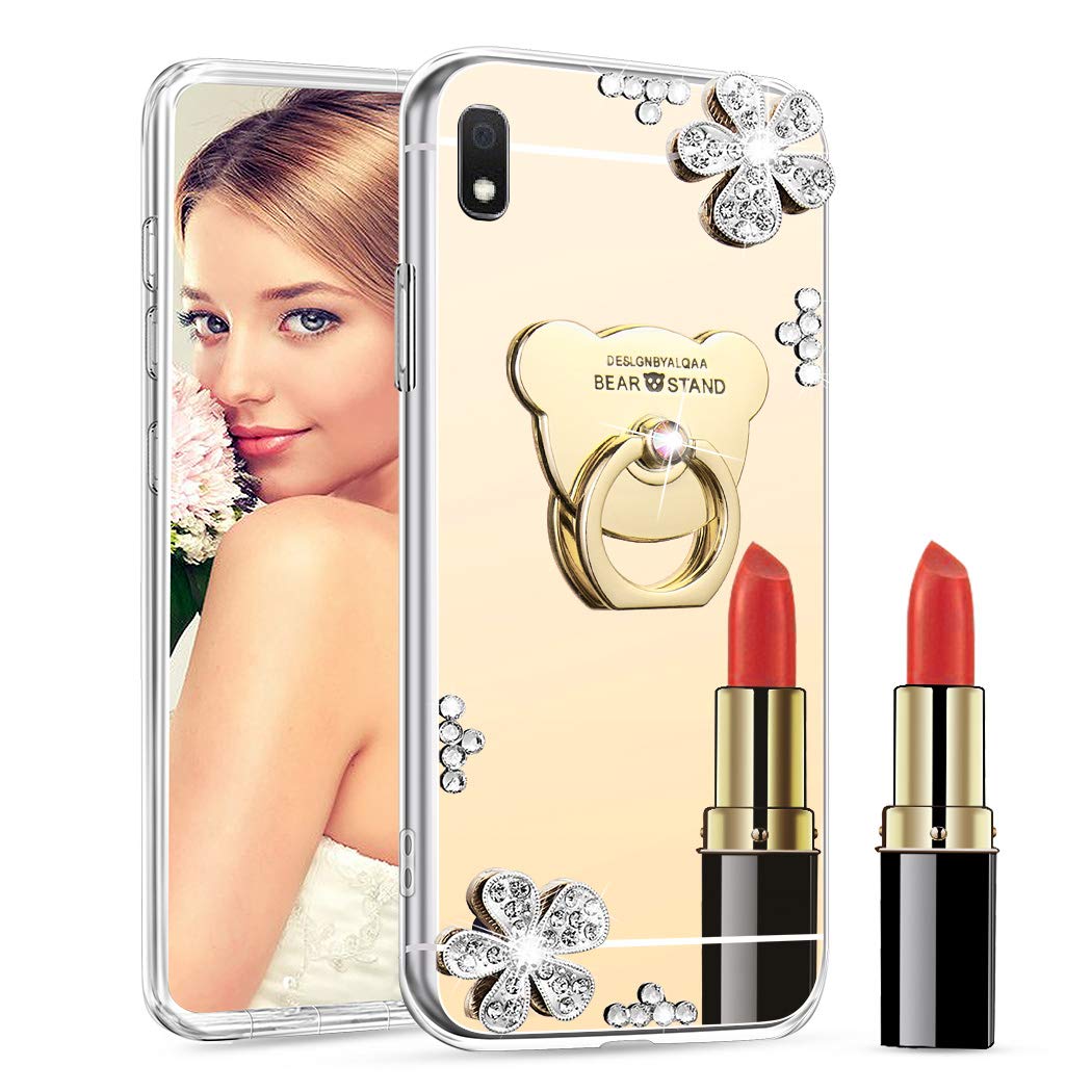 LEECOCO Galaxy A10S Pro Case Slim Full Body Protective Flip Case