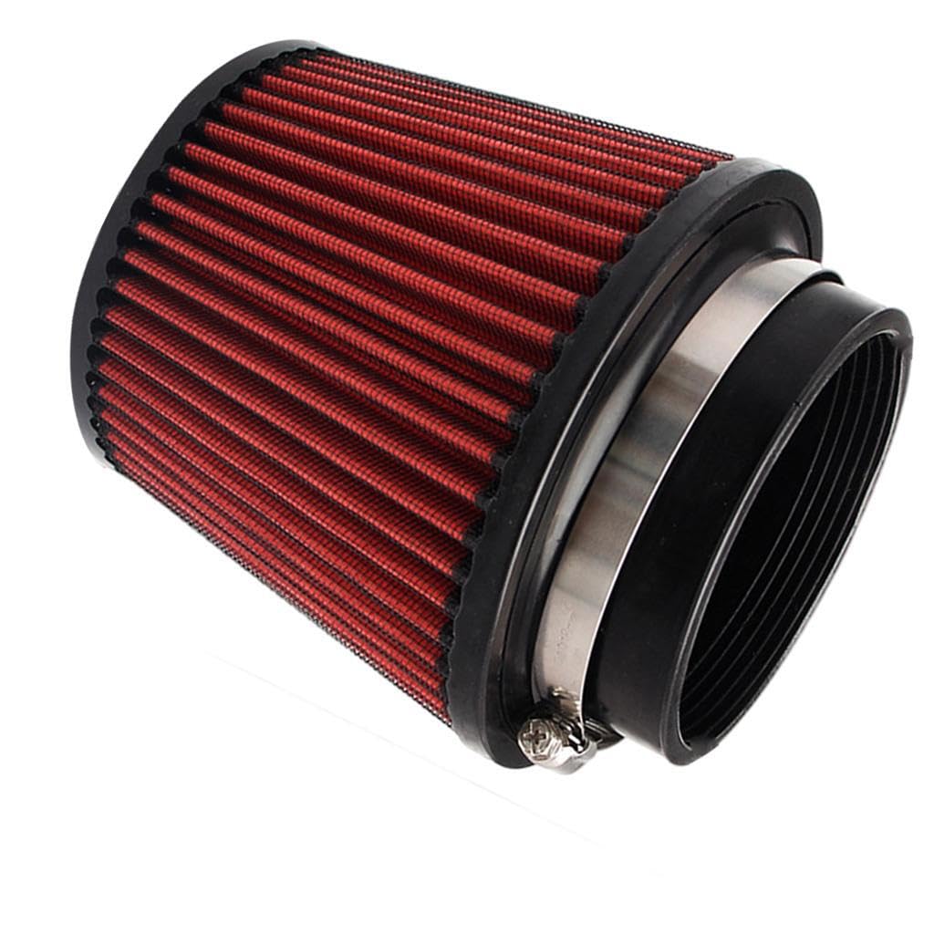 AUYXSSZ High Performance Mushroom Head Car Air Filters Offering Easy Installation and Improved Engine Response for Dynamic Driving Experience 76mm 100mm Dual Funnel Adapter Car