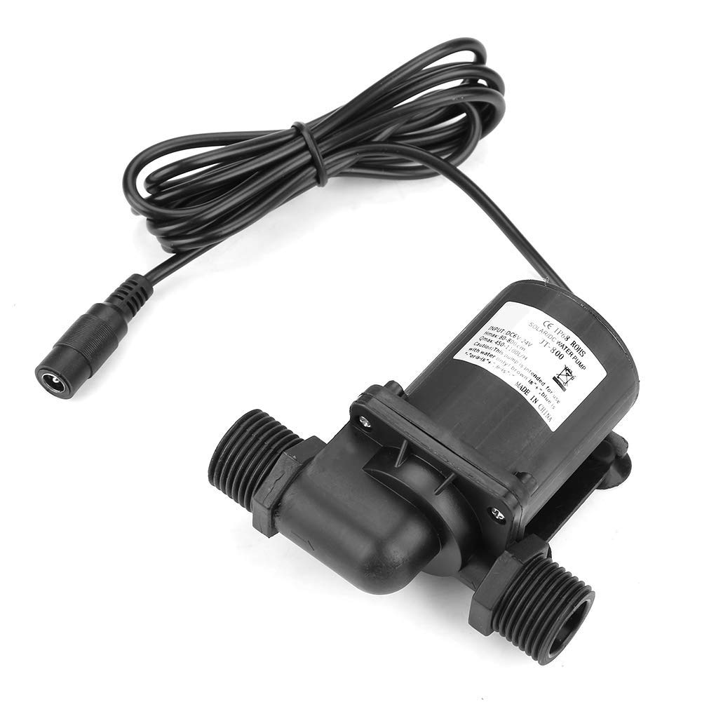 Water Pump, 24V Mini High Hydraulic Head Brushless Boost DC Water Pump