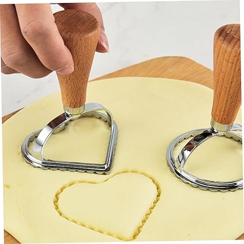 Miniatura 6 de Molde de galletas Cortador de círculo de galletas de chocolate Herramientas de chocolate Cortador de masa de pastelería Moldes de galletas para