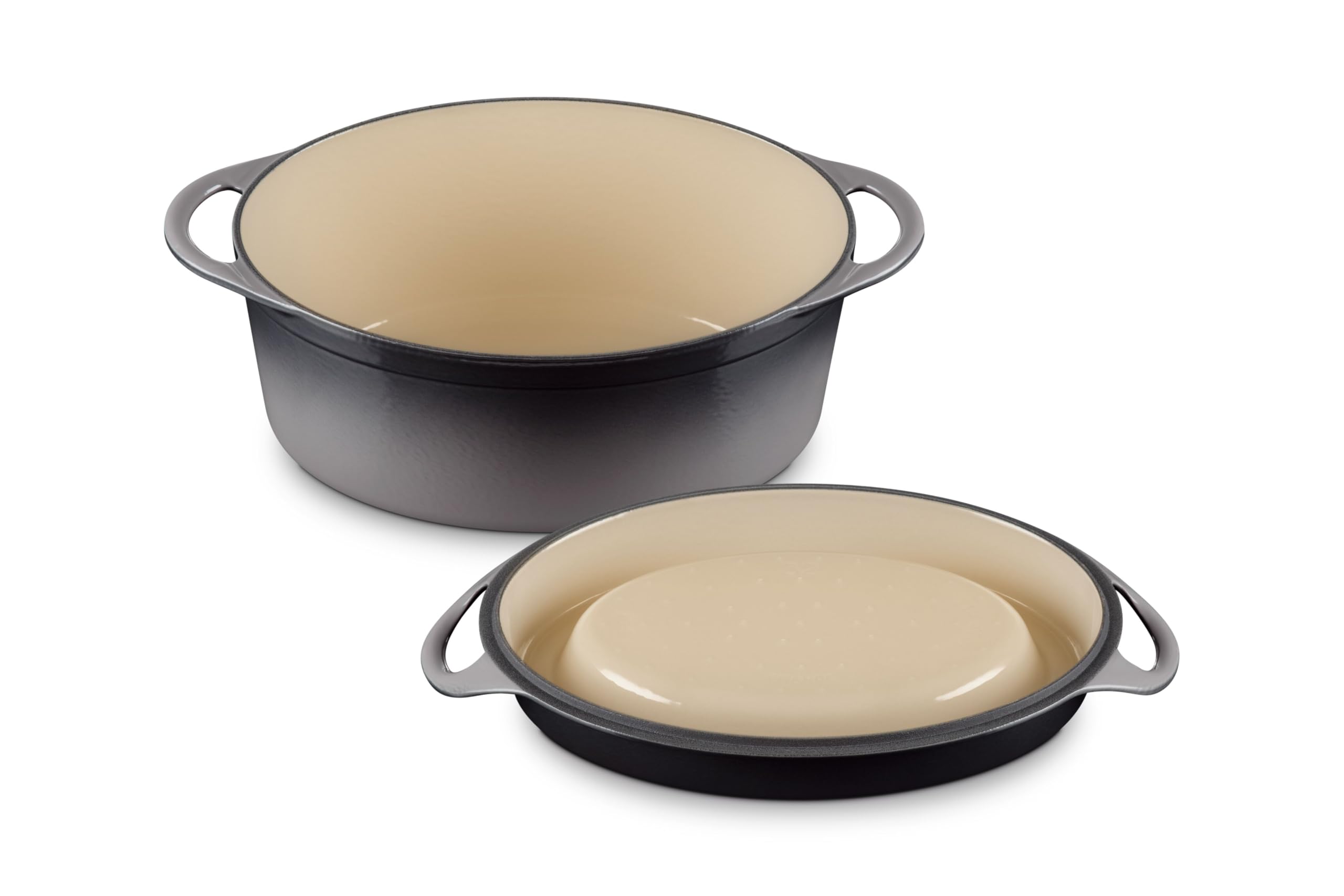 Le Creuset オーバル型　エナメル加工　ヴィンテージ Amazon.co.jp: ル・クルーゼ(Le Creuset) エナメル鋳鉄