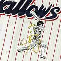 ヤクルトスワローズ　山田哲人　刺繍入り　ユニフォーム　最終値下げ Amazon | 東京 ヤクルト スワローズ 刺繍ワッペン 山田 哲人