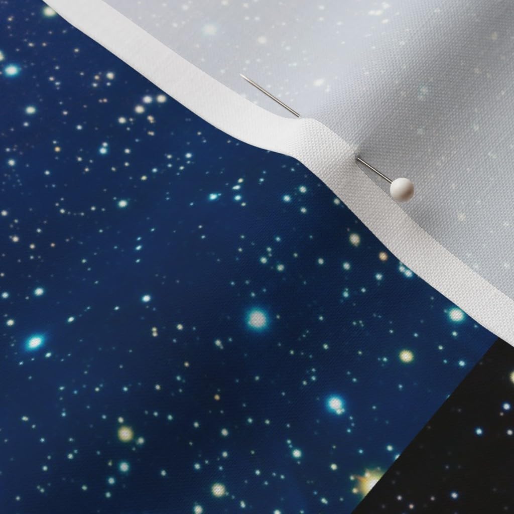 Spoonflower Fabric - Nebula Space Photography Galaxy Science Printed on Petal Signature Cotton Fabric Fat Quarter - Sewing Quilting Apparel Crafts Decor