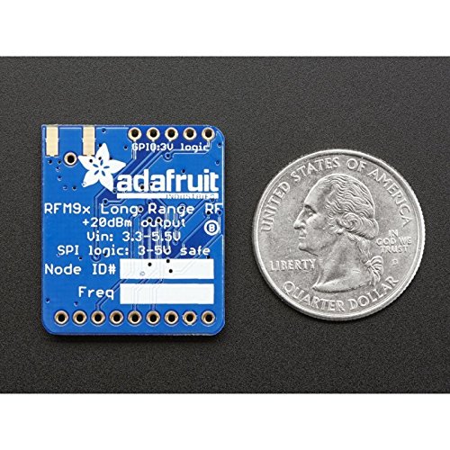 Adafruit Module Transmetteur Radio RFM95W Lora - 868 ou 915 MHz