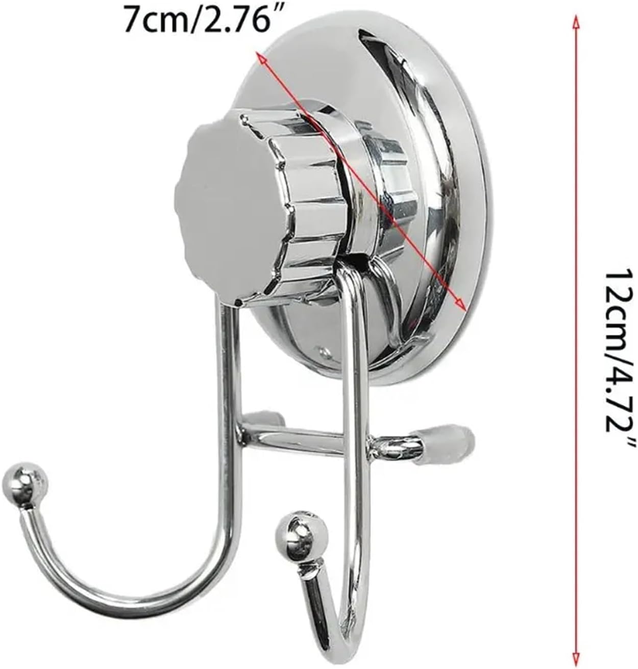 Vacuum Suction Cup Hooks Towel Racks Wall Hook Toilet Paper Hanger for Hanging Kitchen Bathroom Supplies Easy to Install L9BE