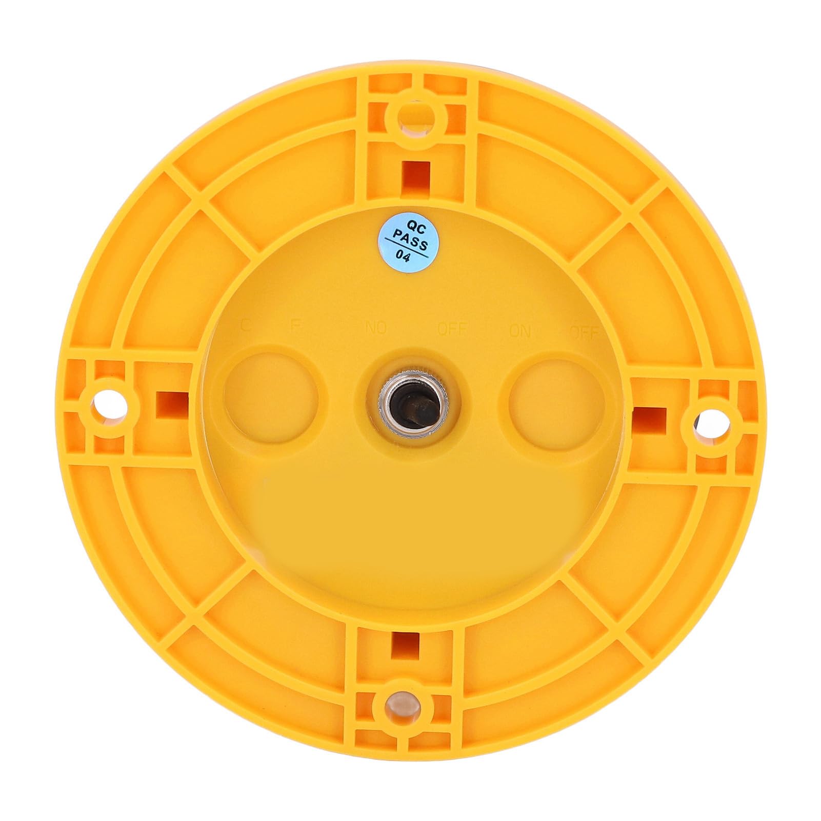Faro Solare di Segnalazione, Luce di Navigazione LED Gialla 360 | Luce di navigazione solare, visibile a 2,5 nm, con base di montaggio, per banchina e barca