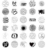 【Aimants de réfrigérateur Graffiti | Créez votre mur d'affichage personnalisé】Nos aimants de réfrigérateur allient le verre 3D à des motifs graffiti abstraits. Chaque aimant mesure 1 cm d'épaisseur et sa couleur noire lui confère une allure à la fois sophistiquée et artistique. 30 motifs uniques – lignes géométriques, éclaboussures d'encre, symboles minimalistes, etc. – transforment chaque emplacement en une mini-galerie d'art. Plus qu'un simple accessoire, c'est un véritable élément décoratif qui sublime votre espace