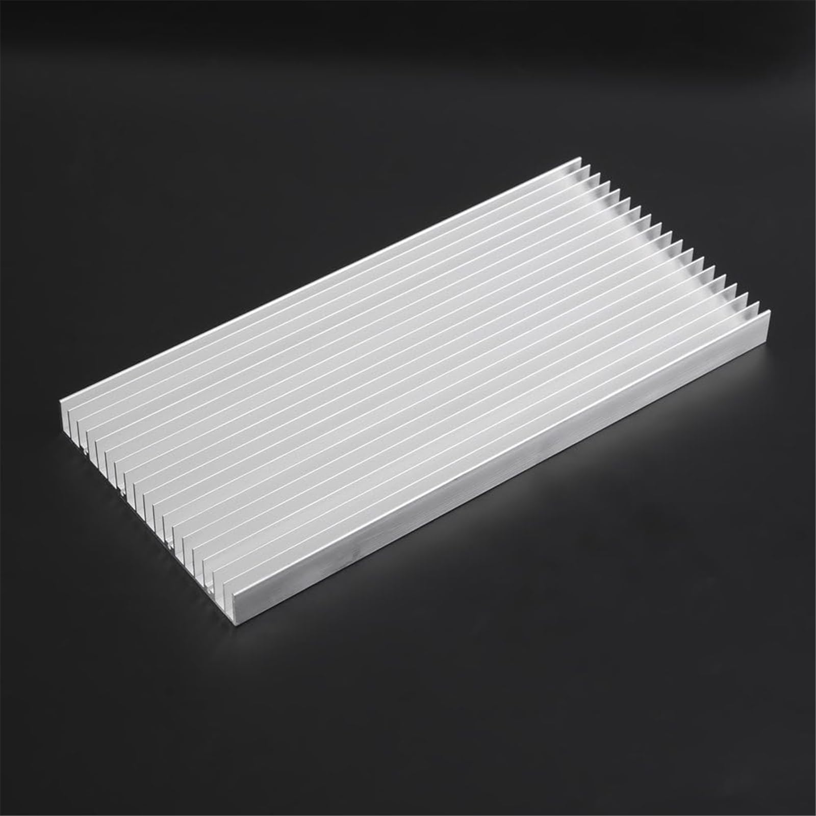 Dissipatore di calore in alluminio, grande dissipatore di calore per tubi CPU, modulo PCB, amplificatore LED, accessori per apparecchiature, raffreddamento elettronico