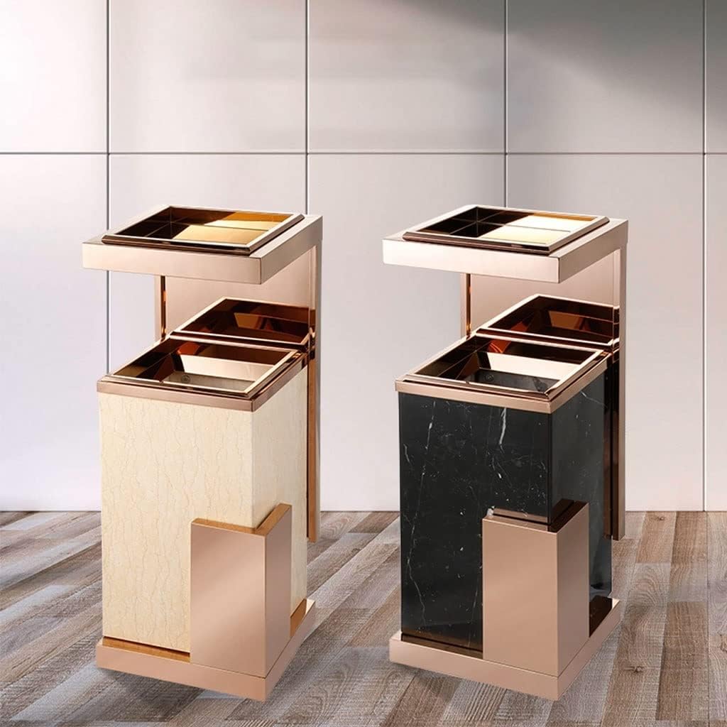 Stand Up Ashtray Ashtray Trash Can Indoor Elevator Corridor Ashtray Trash Can Vertical Ashtray Column Floor-standing Ashtray Trash Can Cigar Ashtrays For Outdoors (Color : E)