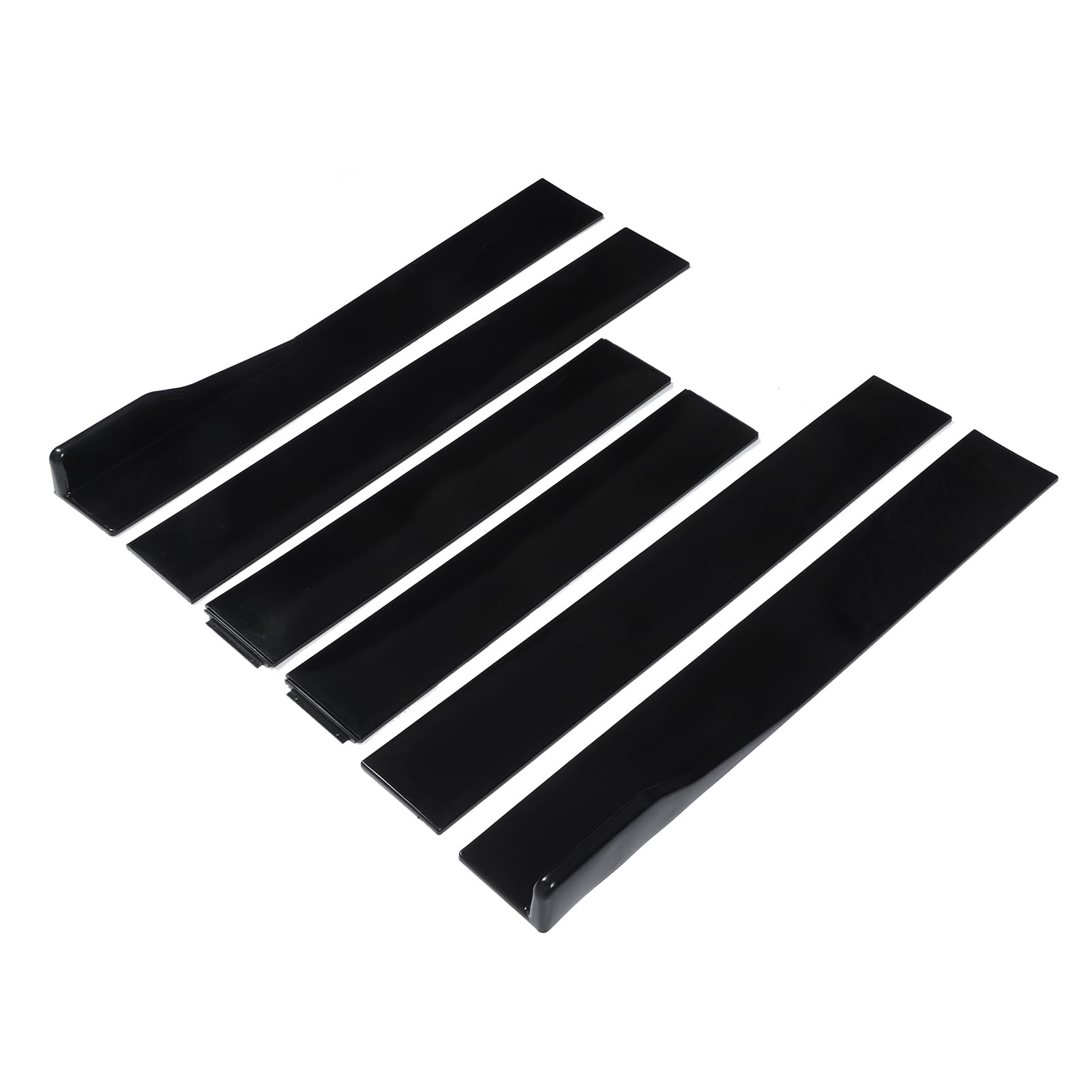 Minigonne Laterali per Auto, Minigonne Laterali per Carrozzeria 2,2 M, Diffusori per Labbra Splitter per Estensioni della Linea di Fondo Inferiore,gonne laterali auto