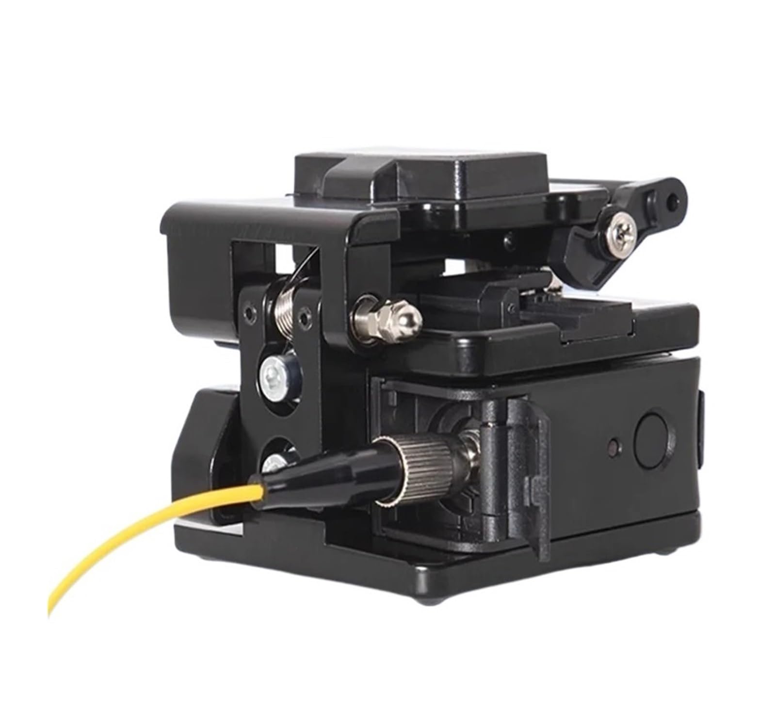 Couperet de fibres, Coupe-fibre optique Mini cliveuse avec soudure 1 mw Machine de découpe spéciale à froid haute précision Outil FTTH