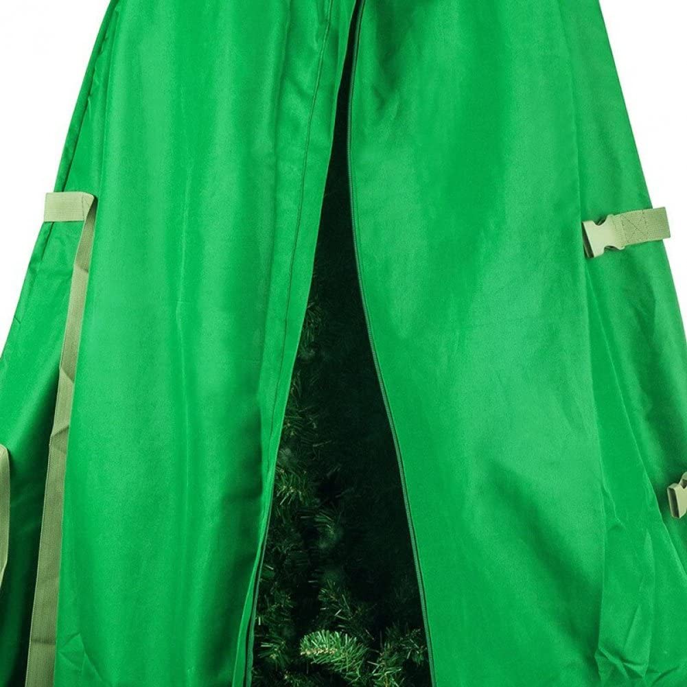 Borsa per la conservazione Verticale dell'albero di Natale Copertura Antipolvere per mobili con Benda Elastica Grande Contenitore per carichi Pesanti