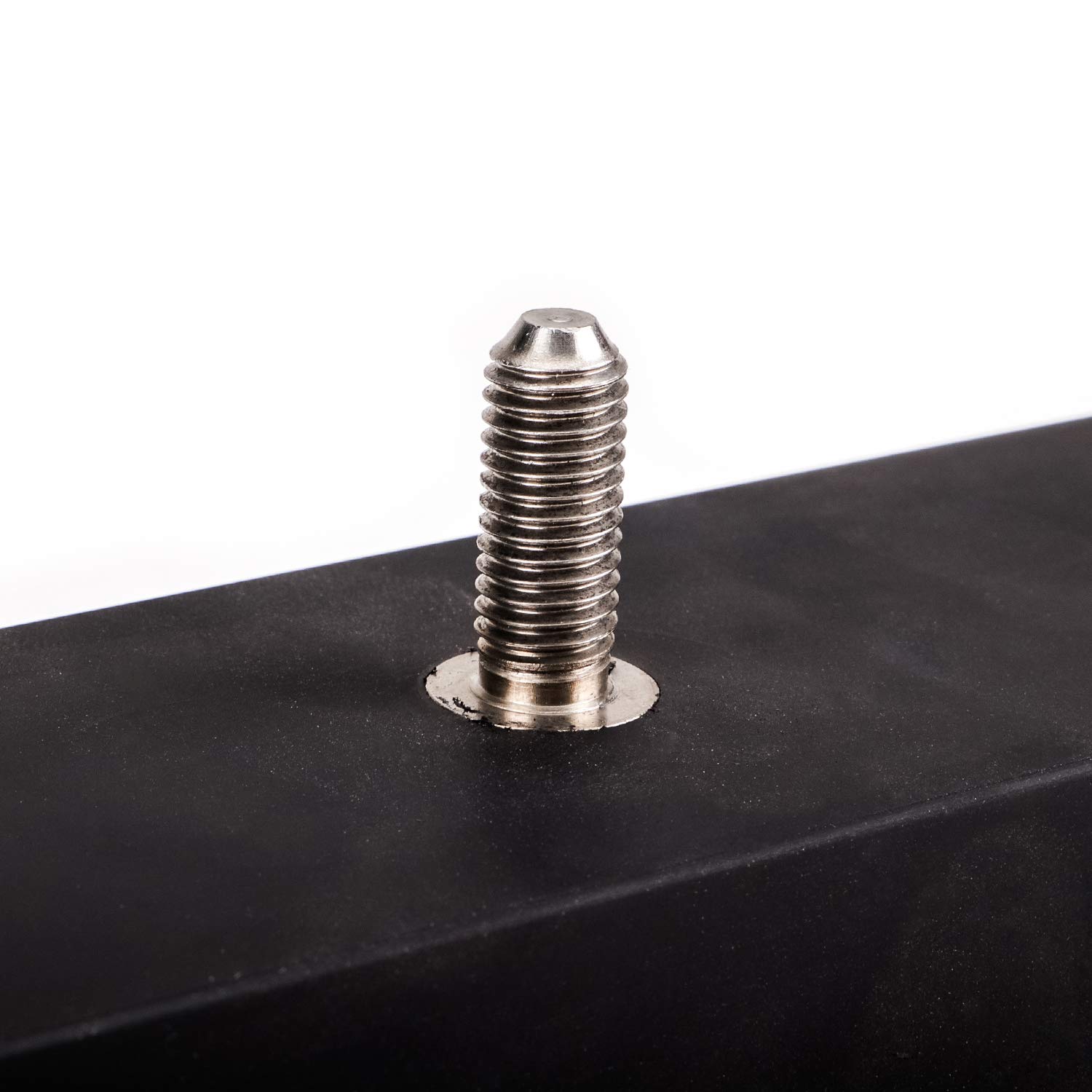 magnets4you - Imanes, Sistema magnético con pivotes roscados M10 (203 x 61 x 27 mm, engomado, fuerza de sujeción: 300 kg)