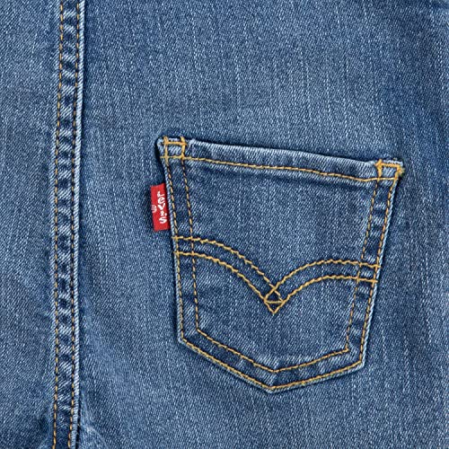 Levi's Baby Boy's Denim Overall, Hometown Blue/Logo, 12 Months #TOP4