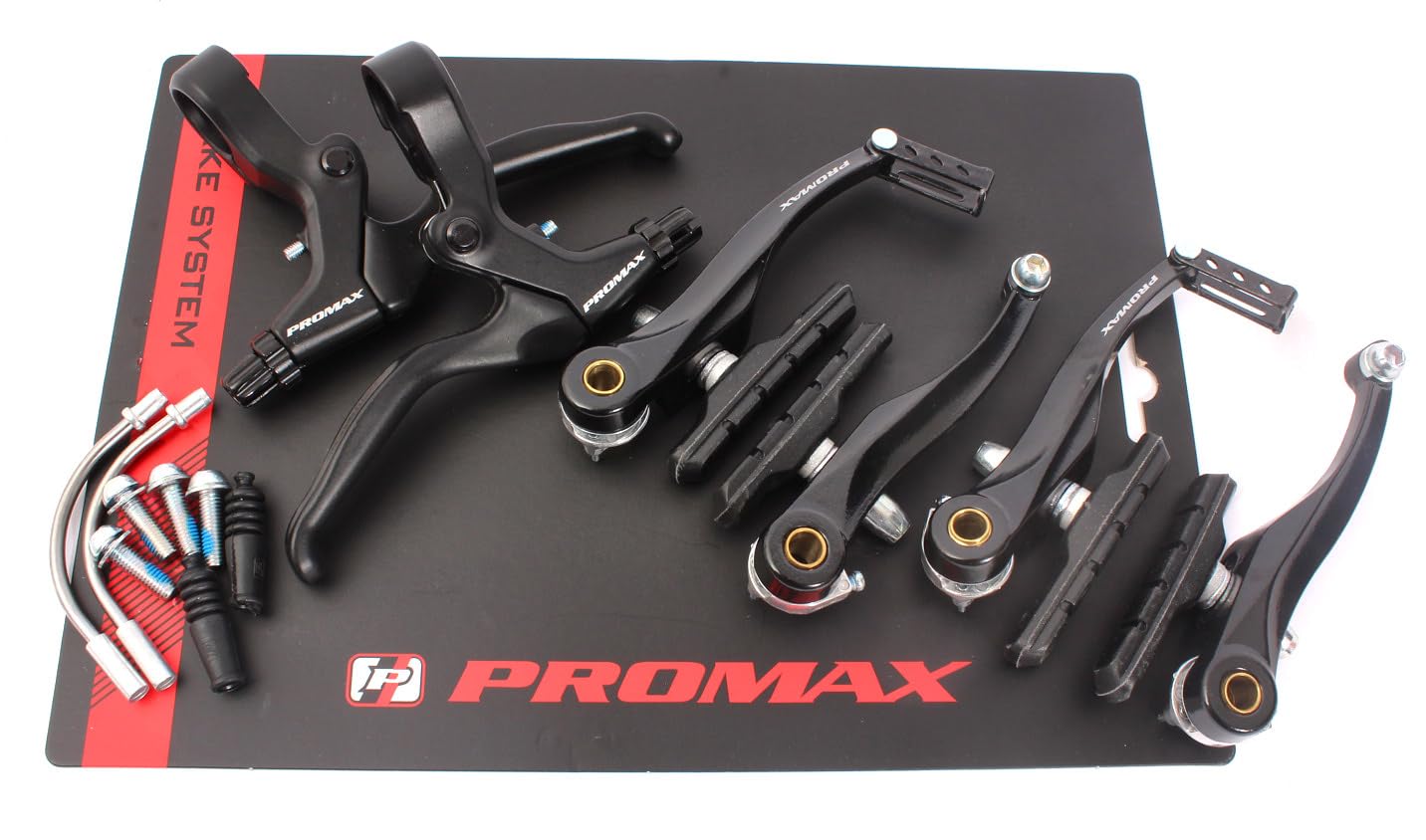 Set freni a V con leva del freno KHE PROMAX nero