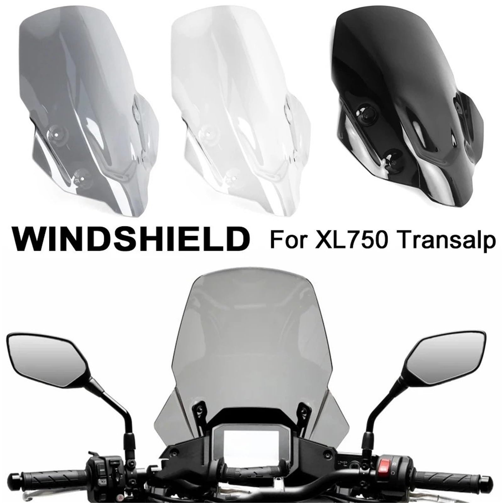 Amazon | Honda XL750 Transalp XL 750 2023 2024 フロントガラス