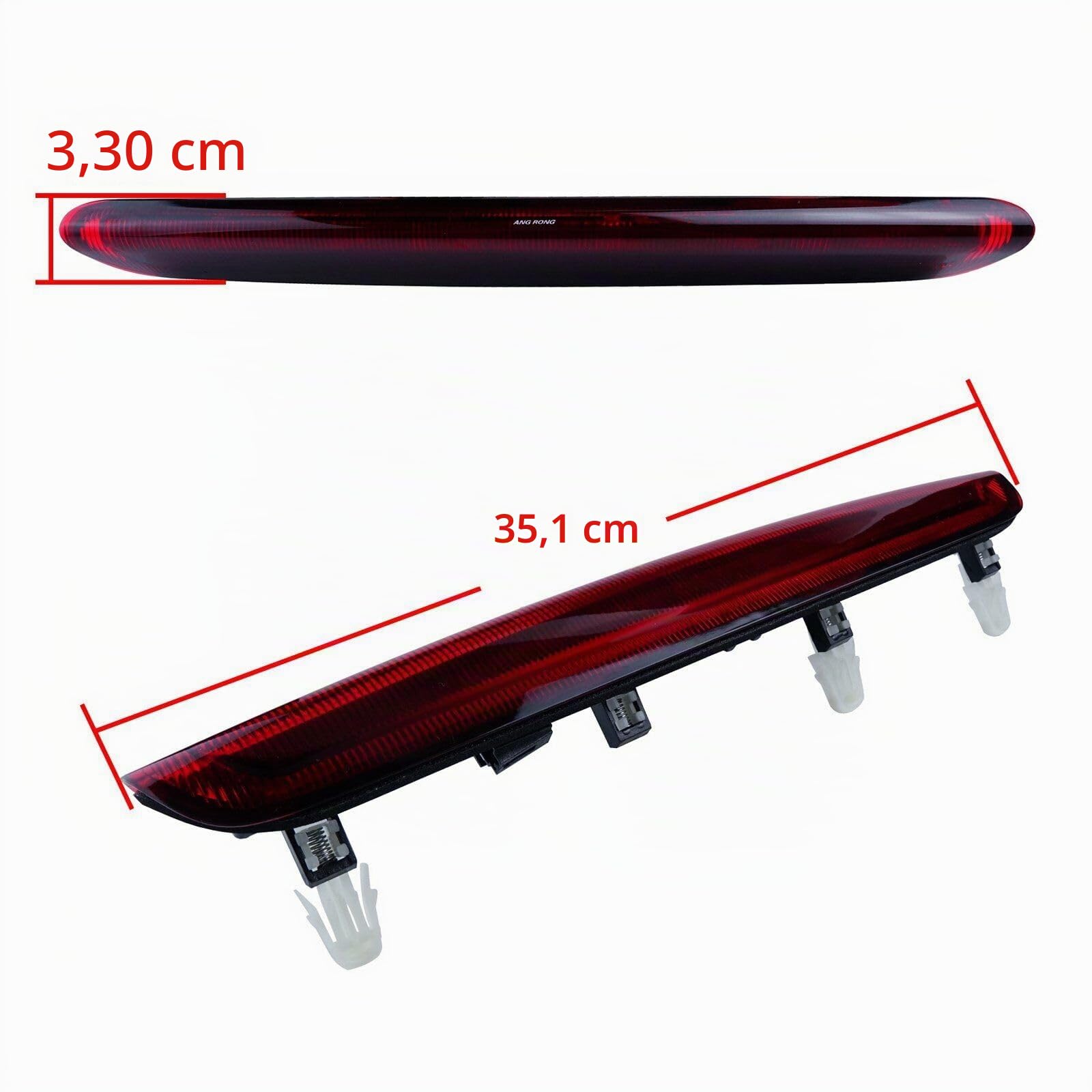 Bremslicht für A.u. /D-i A3 8P S3 Sportback Dritte Bremsleuchte Helles Bremslicht 3. Dritte Bremslicht Heckklappe 2004-2013 8P4945097C 1Z9945097C