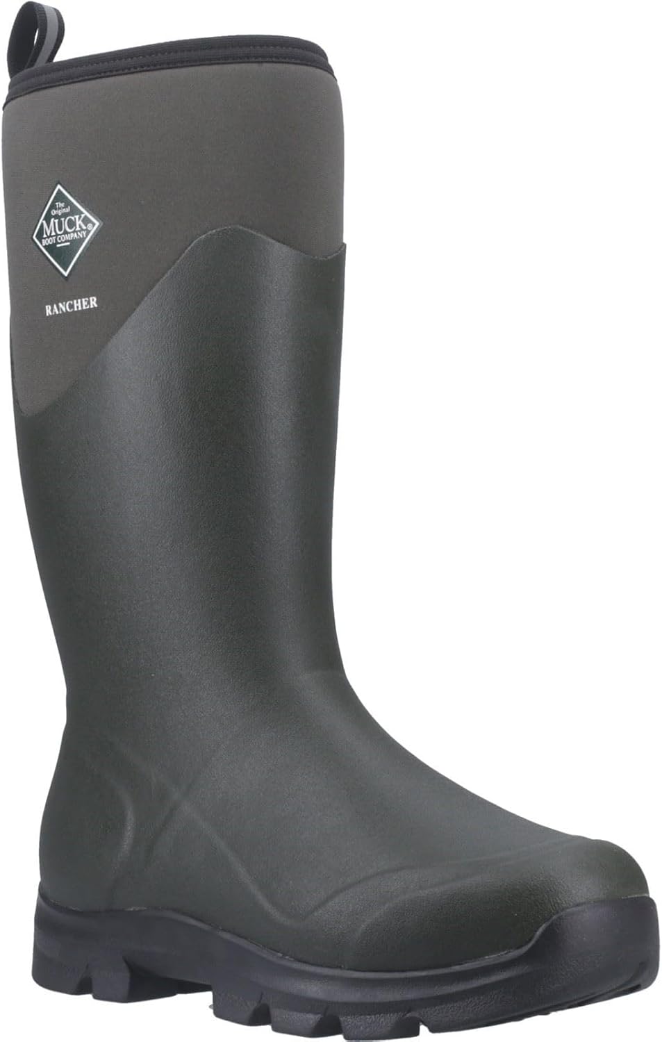 Muck Boots Rancher Rubber Men's Dusty Olive/Black Winter Knee High Boots
